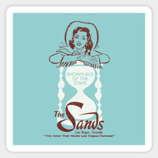 Retro Vintage Sands Casino and Hotel Las Vegas Nevada Sticker